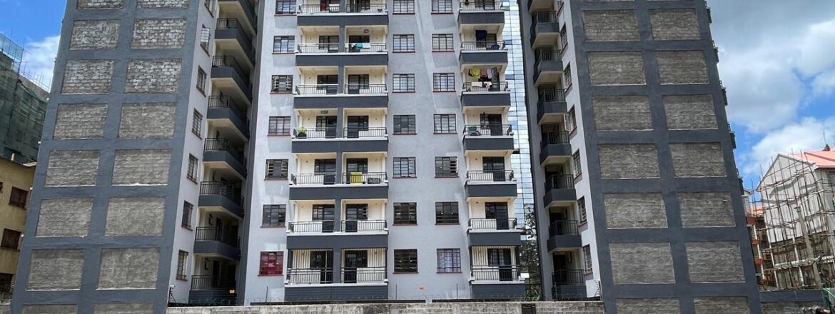 Ongoing lift installation at Thindigua in Nairobi, enhancing accessibility and convenience for residents and businesses.