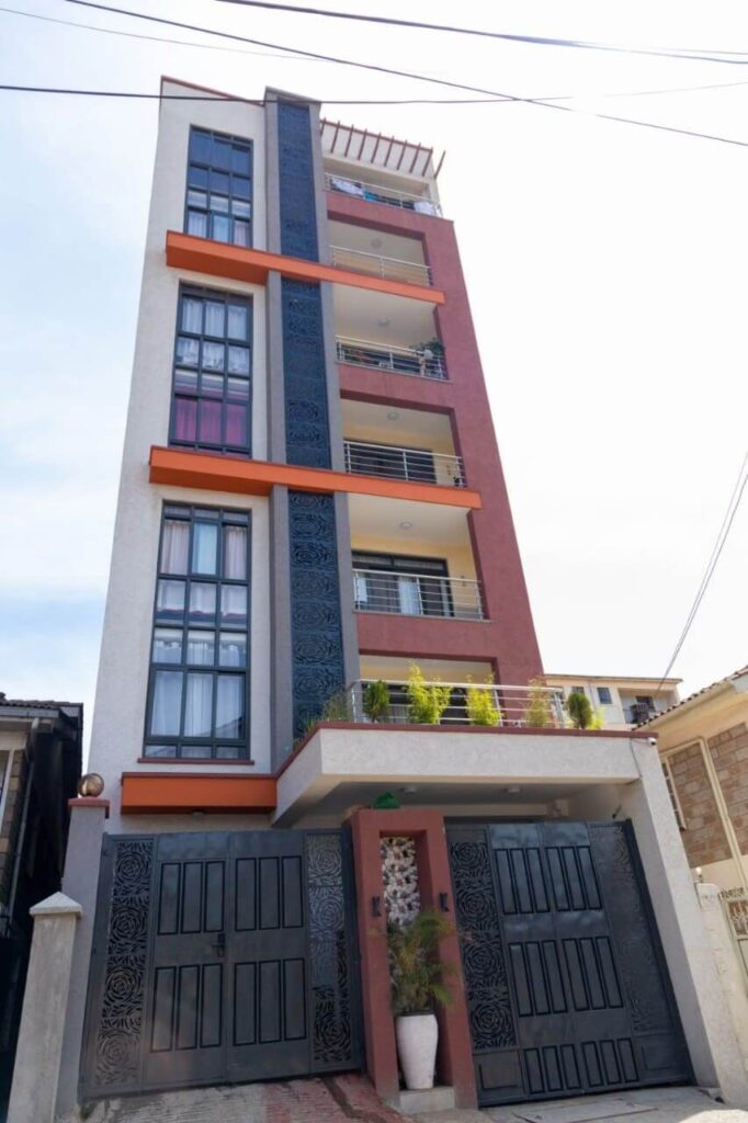 State-of-the-art lift installation at Alicaa Plaza, providing smooth and efficient vertical transportation for businesses and visitors.