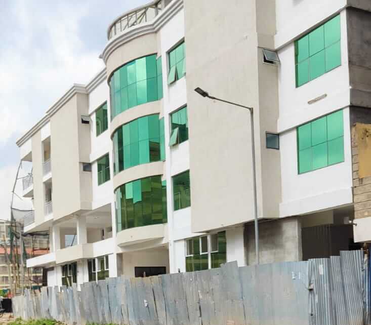 Ongoing lift installation at Scion Hospital in Nairobi, ensuring safe and efficient patient and staff transportation.
